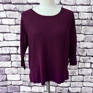 American Eagle Burgundy Pullover Sweater Size S